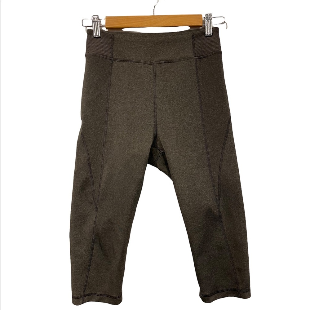 Ivy Park Cropped Tights Grey Small